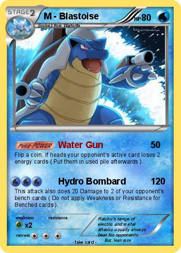 Pokemon M - Blastoise
