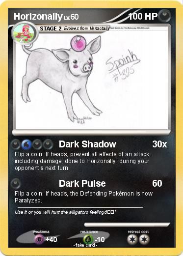 Pokemon Horizonally