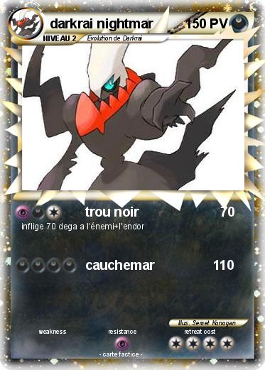Pokemon darkrai nightmar