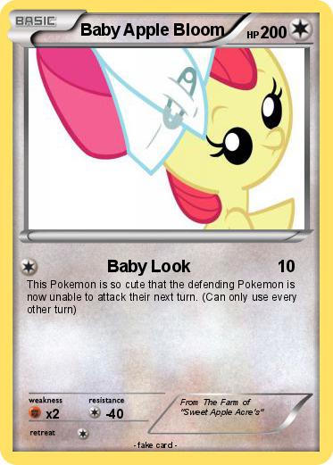 Pokemon Baby Apple Bloom