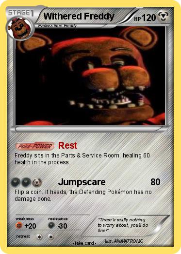 Pokemon Withered Freddy