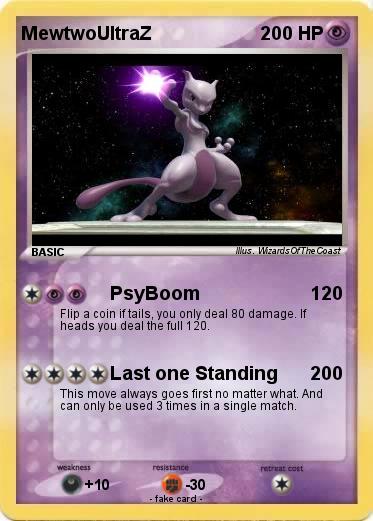 Pokemon MewtwoUltraZ