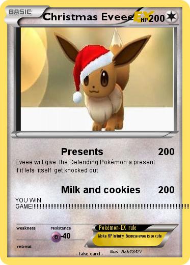 Pokemon Christmas Eveee