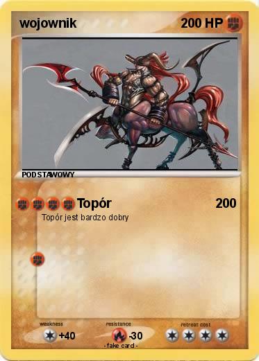 Pokemon wojownik
