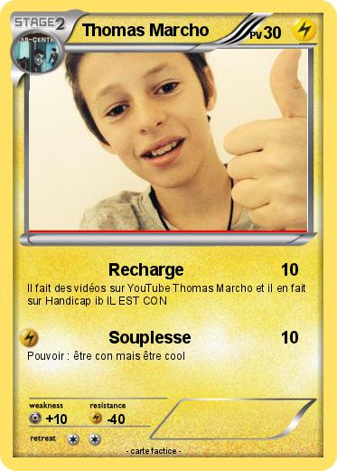 Pokemon Thomas Marcho