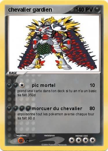 Pokemon chevalier gardien