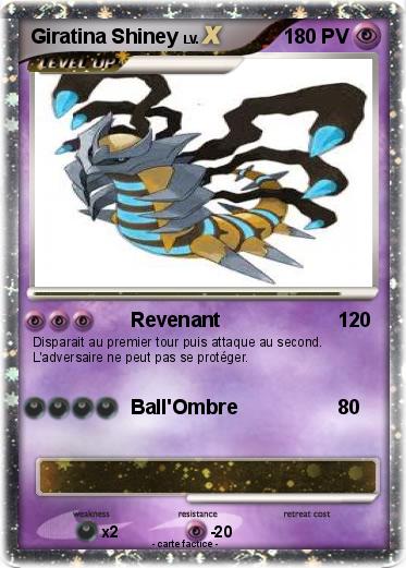 Pokemon Giratina Shiney