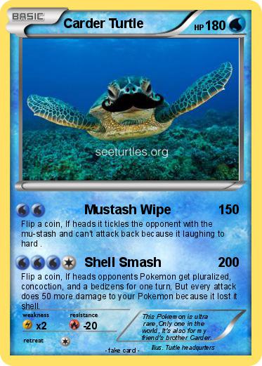 Pokemon Carder Turtle
