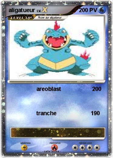 Pokemon aligatueur