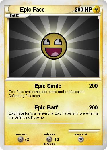 Pokemon Epic Face