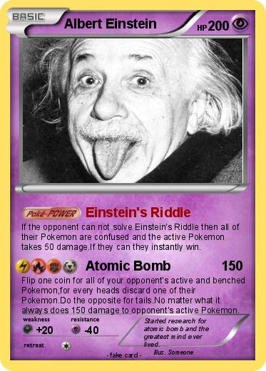 Pokemon Albert Einstein