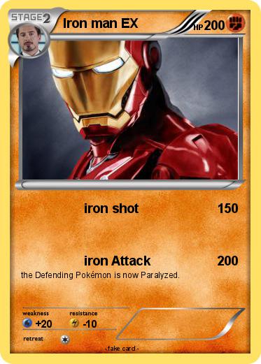 Pokemon Iron man EX