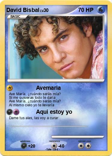 Pokemon David Bisbal