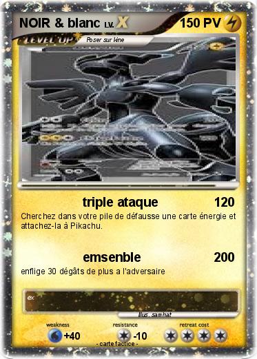 Pokemon NOIR & blanc