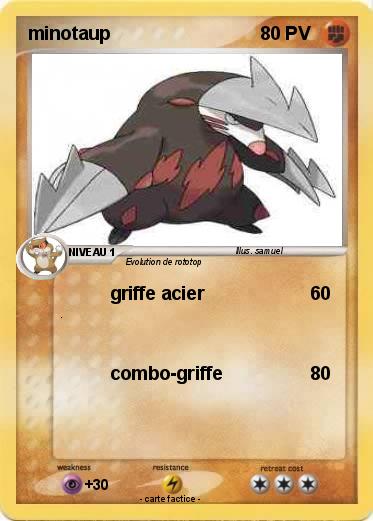 Pokemon minotaup