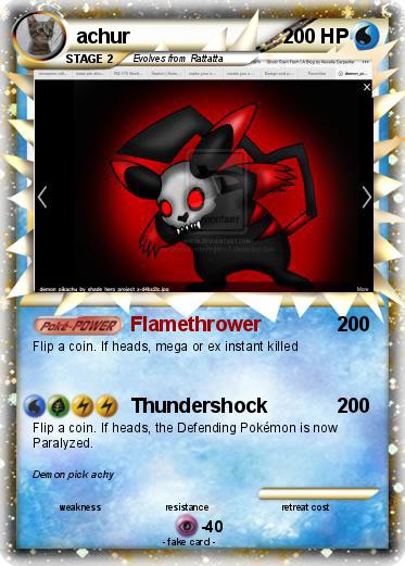 Pokemon achur