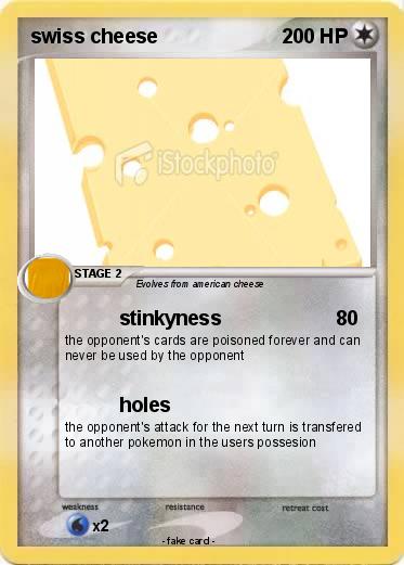 Pokemon swiss cheese