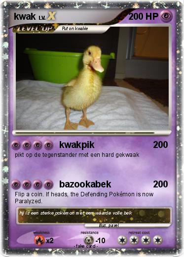 Pokemon kwak