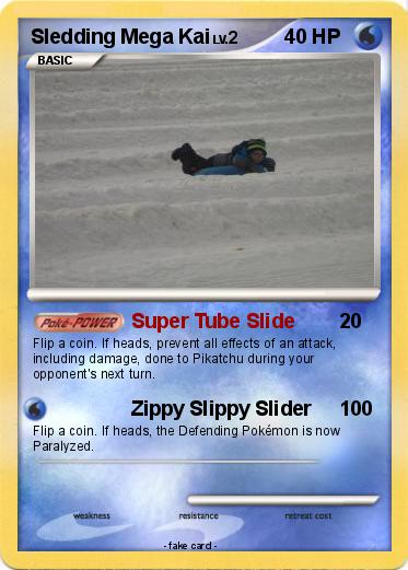 Pokemon Sledding Mega Kai