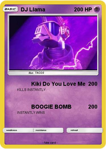 Pokemon DJ Llama