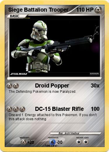 Pokemon Siege Battalion Trooper