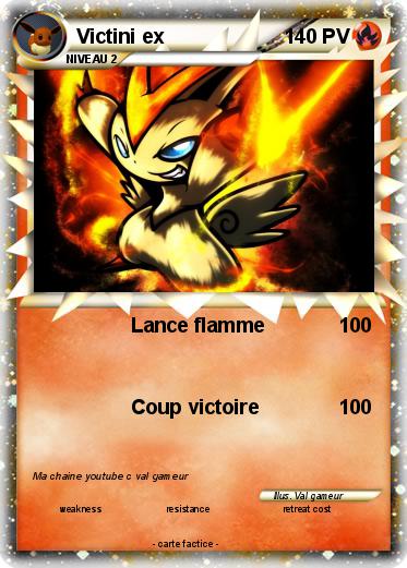 Pokemon Victini ex