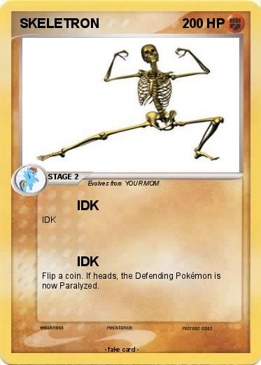 Pokemon SKELETRON