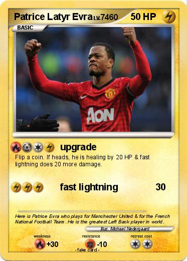 Pokemon Patrice Latyr Evra