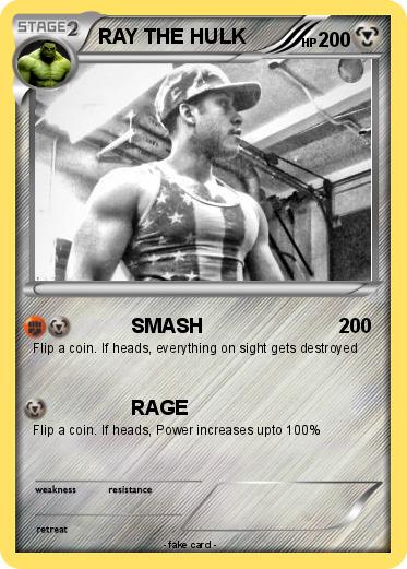 Pokemon RAY THE HULK