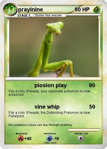 Pokemon prayinine