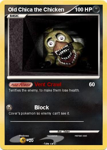 Pokemon Old Chica the Chicken