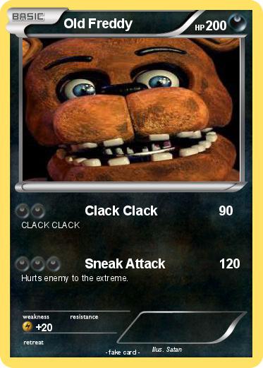 Pokemon Old Freddy