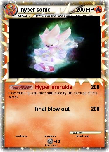 Pokemon hyper sonic