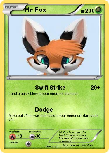 Pokemon Mr Fox