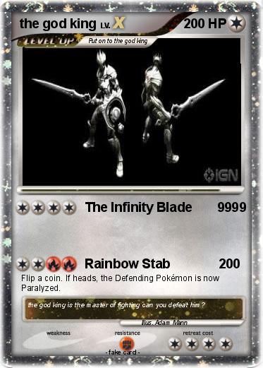Pokemon the god king