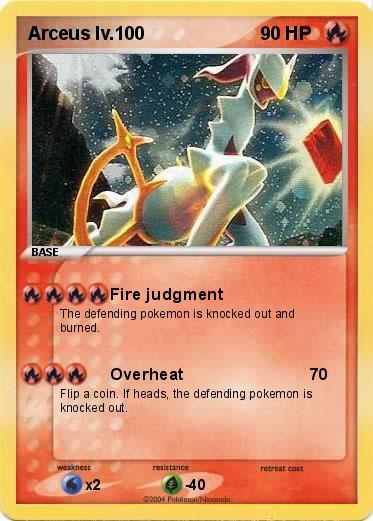 Pokemon Arceus lv.100