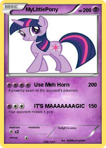 Pokemon MyLittlePony