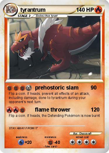 Pokemon tyrantrum