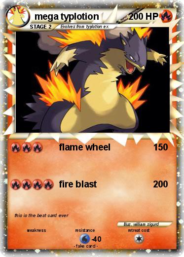 Pokemon mega typlotion