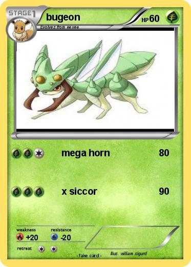 Pokemon bugeon