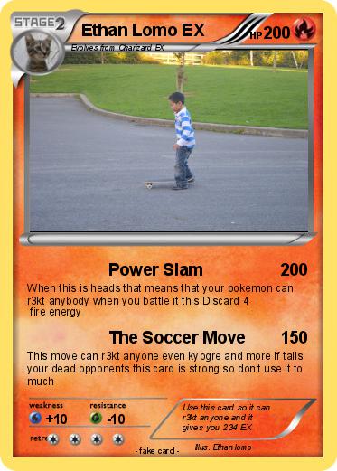 Pokemon Ethan Lomo EX