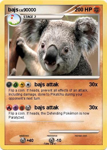 Pokemon bajs