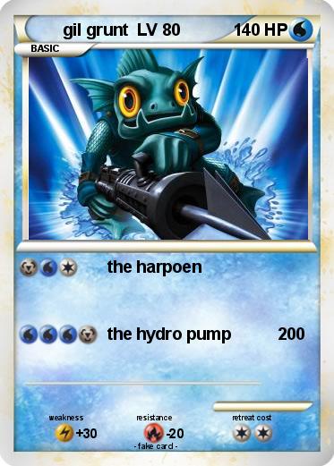 Pokemon gil grunt  LV 80