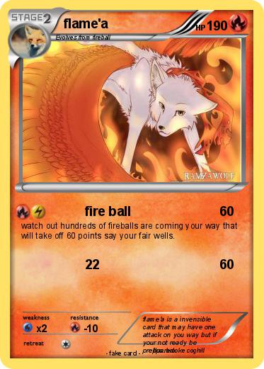 Pokemon flame'a