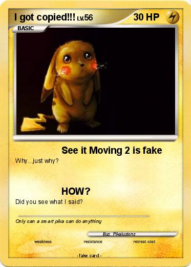 Pokemon I got copied!!!