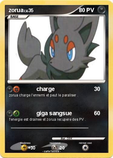 Pokemon zorua