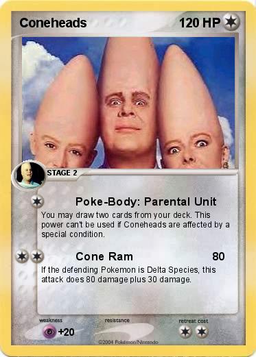 Pokemon Coneheads 