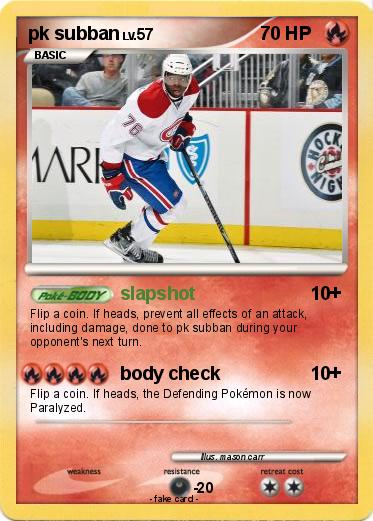 Pokemon pk subban