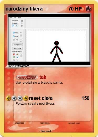 Pokemon narodziny tikera