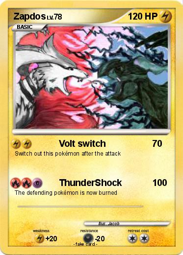 Pokemon Zapdos